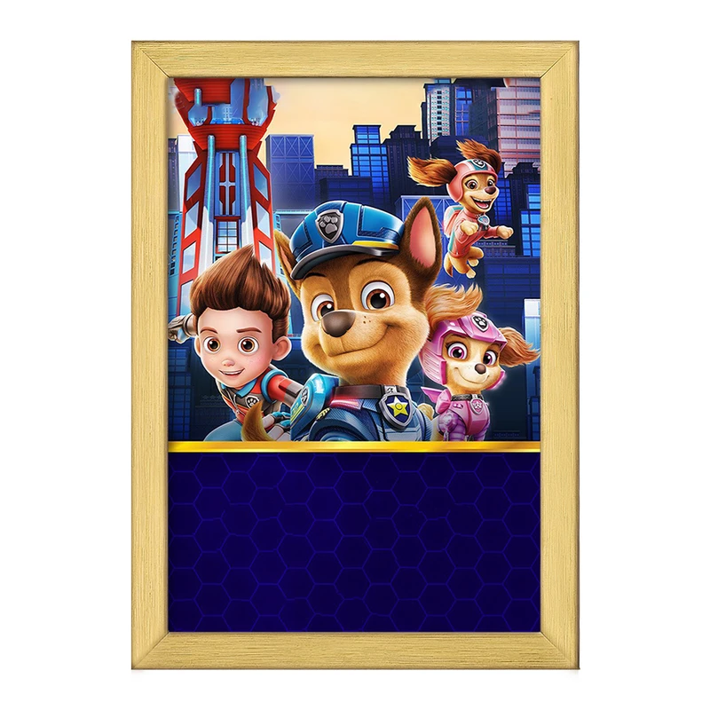 تابلو خندالو طرح انیمیشن سگ های نگهبان کد 26951