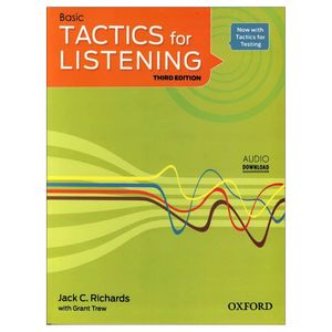 کتاب Basic Tactics For Listening اثر Jack C.Richards and Grant Trew انتشارات زبان مهر