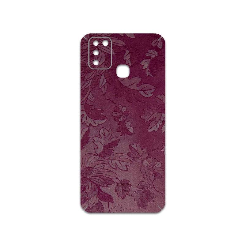 برچسب پوششی ماهوت مدل Red-Wildflower مناسب برای گوشی موبایل اینفینیکس Smart 6 X657B