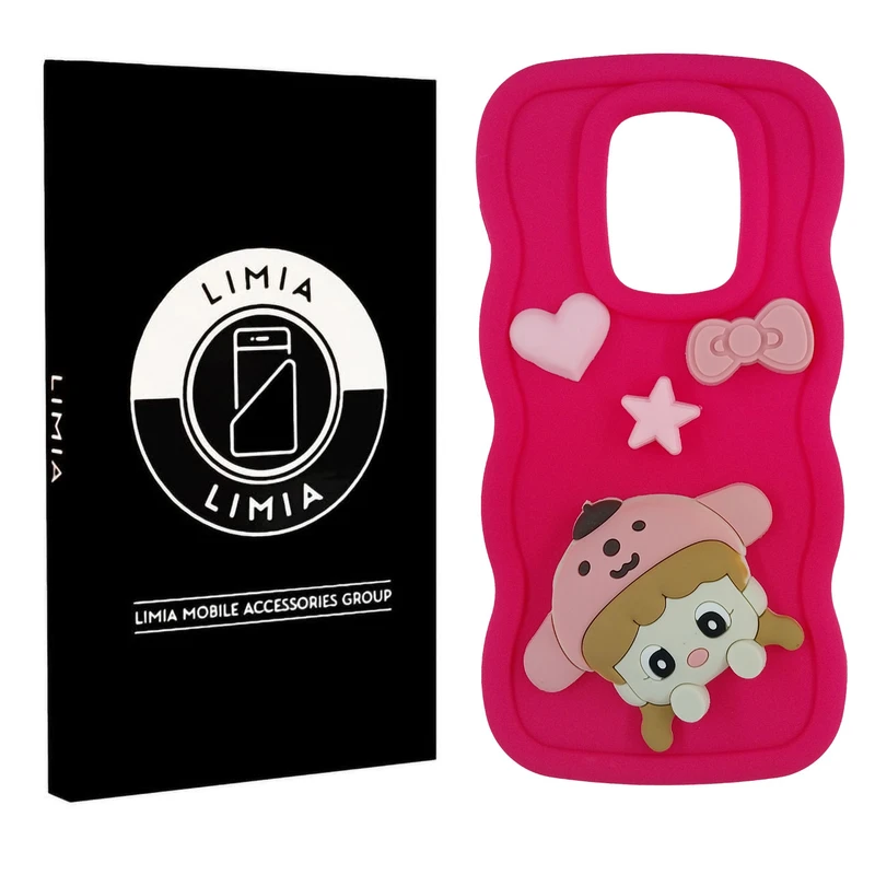 کاور لیمیا مدل عروسکی برجسته مناسب برای گوشی موبایل شیائومی Redmi Note 9