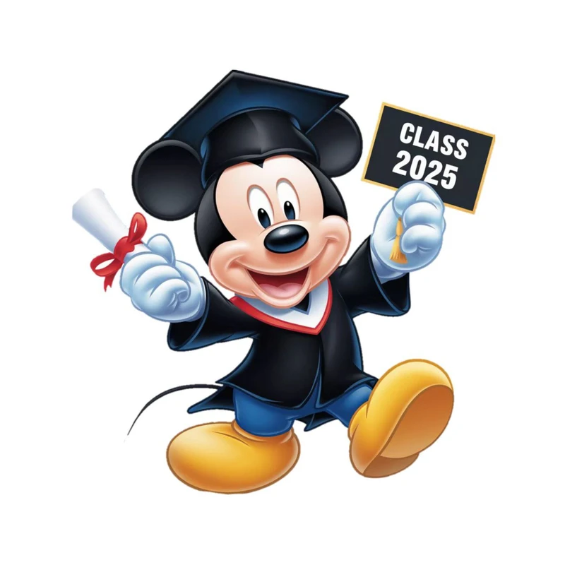 استیکر پارچه و لباس پاد آفرین مدل کارتونی میکی موس کد 1265