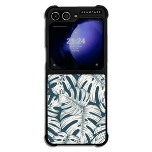 AKAM AMC-WSGZFLIP5-LEAVES-37 Cover For Samsung Galaxy Z Flip 5