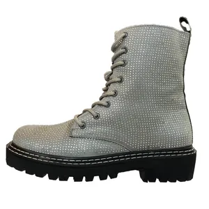 نیم بوت زنانه مدل نگینی