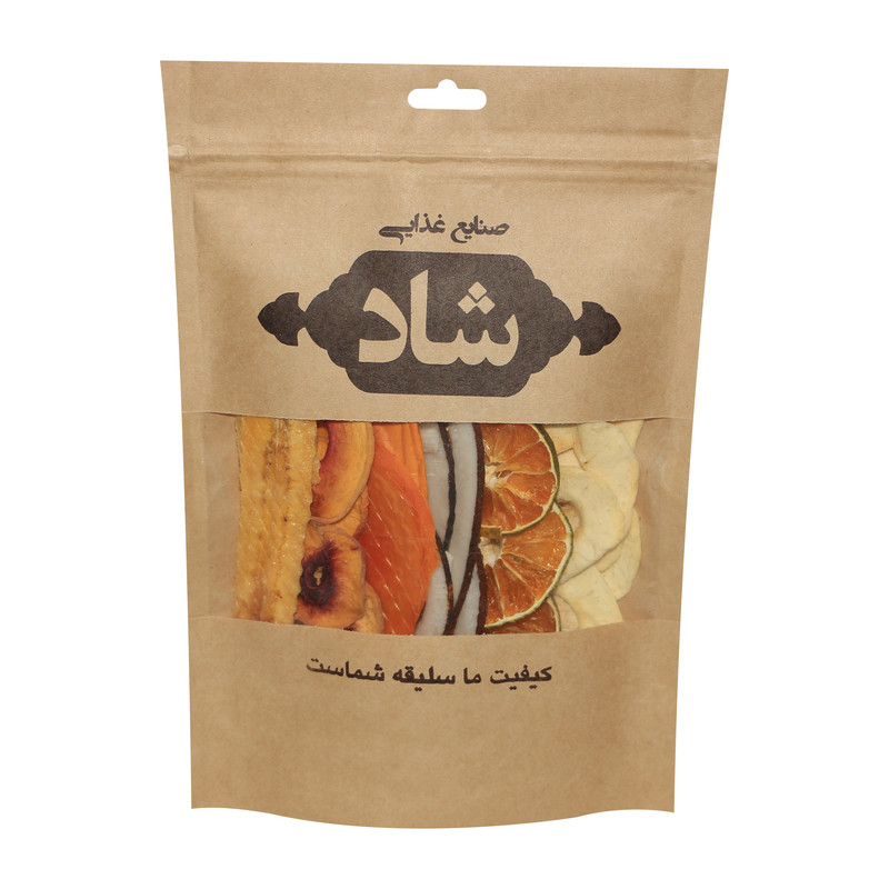میوه خشک مخلوط 6 میوه شاد -200 گرم