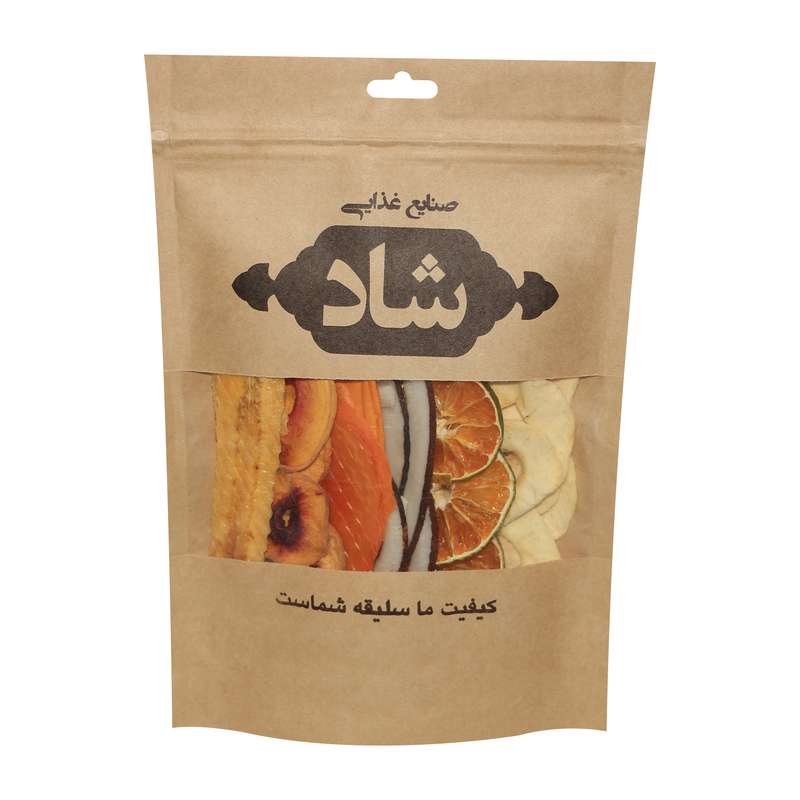 میوه خشک مخلوط 6 میوه شاد - 250 گرم