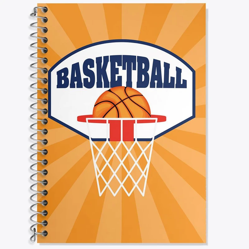 دفتر لغت 50 برگ خندالو مدل بسکتبال Basketball کد 26452