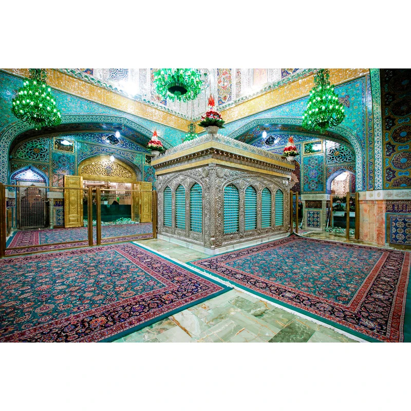 تابلو شاسی مدل عکس ضریح مطهر امام رضا (علیه السلام )