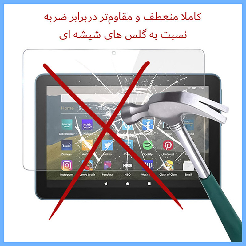 محافظ صفحه نمایش شفاف تکنو مدل Full مناسب برای تبلت مایکروسافت Surface Pro 9