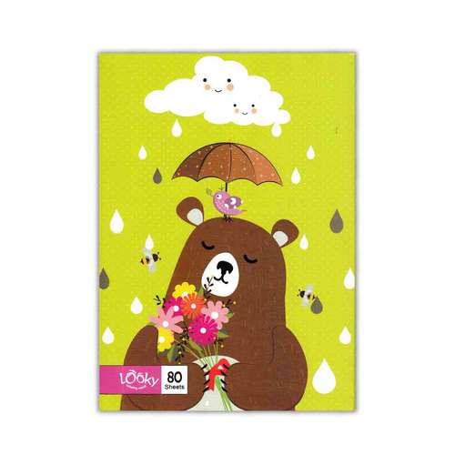 دفتر مشق 80 برگ لوکی طرح فانتزی