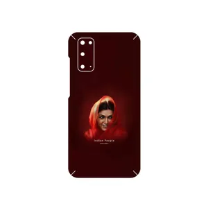 MAHOOT Portrait of an Indian Woman Cover Sticker for Samsung Galaxy S20