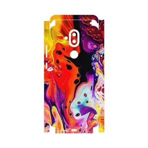 MAHOOT Abstract Oil Art-FullSkin Cover Sticker for Nokia 8.1