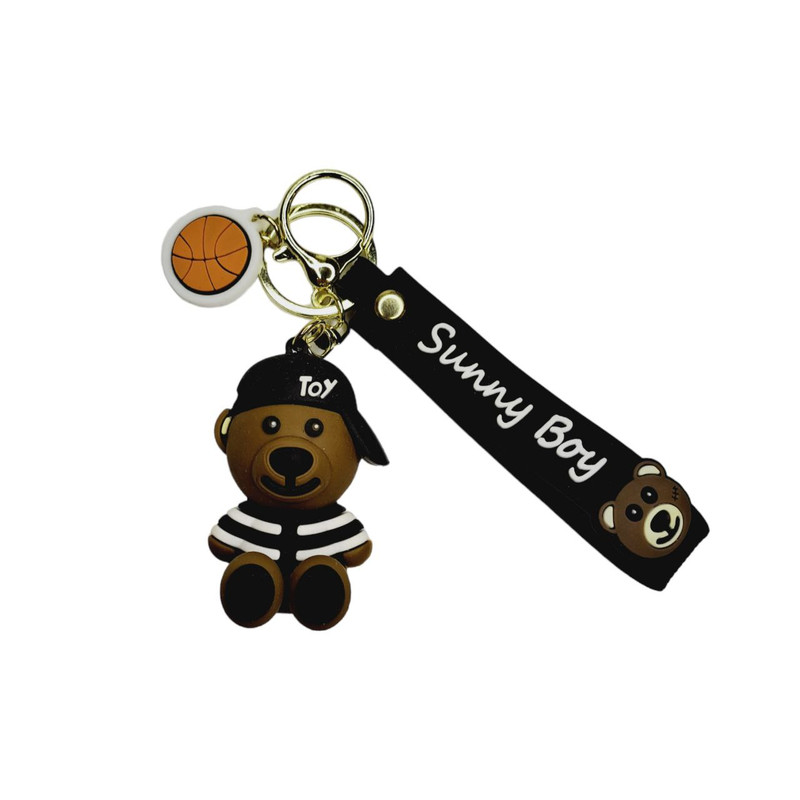 جاکلیدی مدل خرس تدی طرح بسکتبالی کد HT-110