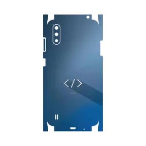 MAHOOT Minimal Coding icon-FullSkin Cover Sticker for Samsung Galaxy A01
