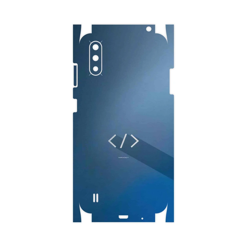 برچسب پوششی ماهوت مدل Minimal Coding icon-FullSkin مناسب برای گوشی موبایل سامسونگ Galaxy A01