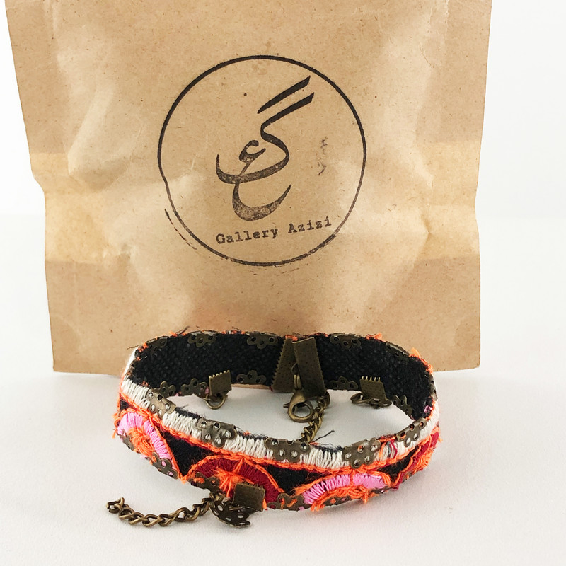 پابند زنانه گالری عزیزی طرح سوزن دوزی مدل 14973 پابند زنانه گالری عزیزی طرح سوزن دوزی مدل 14973