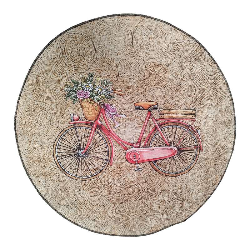 فرش پارچه ای مدل فرشینه کد C2021