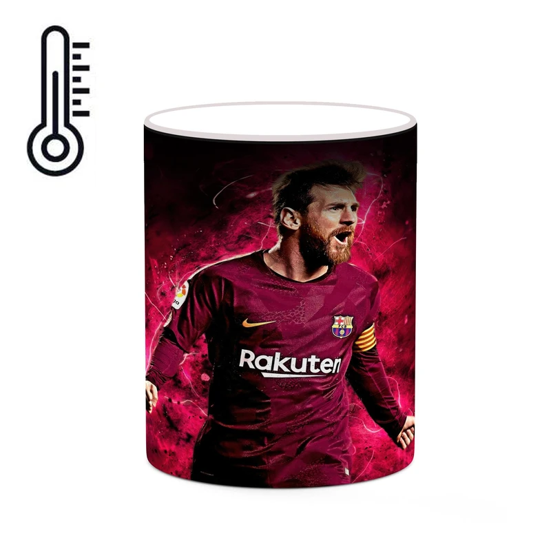 ماگ حرارتی کاکتی طرح Leo Messi لئو مسی مدل mgh42500