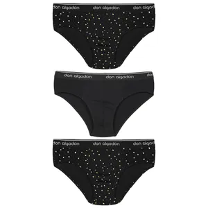 شورت اسلیپ مردانه دن الگدن مدل DOMUWPS93-P1 بسته ۳ عددی