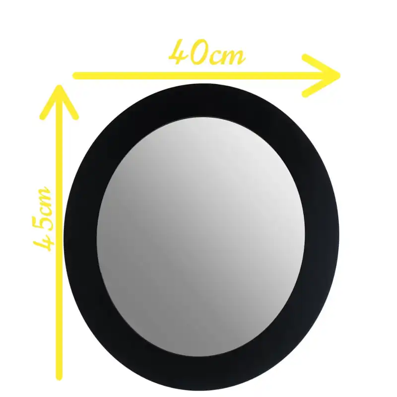 آینه الف مدل   بیضی نگین کد 432 مجموعه 3 عددی