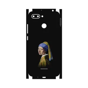 MAHOOT Girl with a Pearl Earring of Vermeer-FullSkin Cover Sticker for Xiaomi Redmi 6