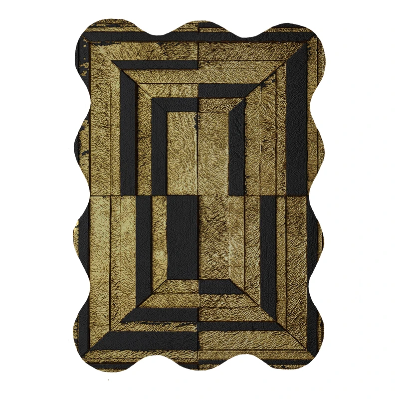 پادری مدل دالبر طرح کلاسیک کد 8905 سایز 80x110 سانتی متر 