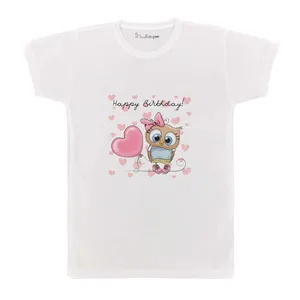 تی شرت بچگانه پرمانه طرح cute کد pmt.2278