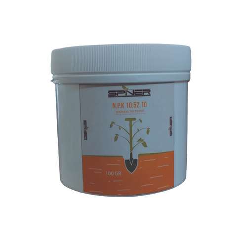 کود فسفر بالا NPK 10 52 10+ TE اسپینر مدل SA071 وزن 100 گرم