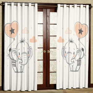 پرده مدل فیل مخمل پانچی کد 1020 سایز 140x280 سانتی متر