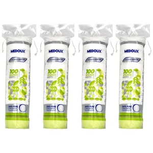 پد آرایشی مداکس مدل ORGANIC چهار بسته ی ۱۰۰ عددی
