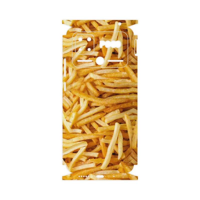 برچسب پوششی ماهوت مدل French fries-FullSkin مناسب برای گوشی موبایل شیائومی Poco C40