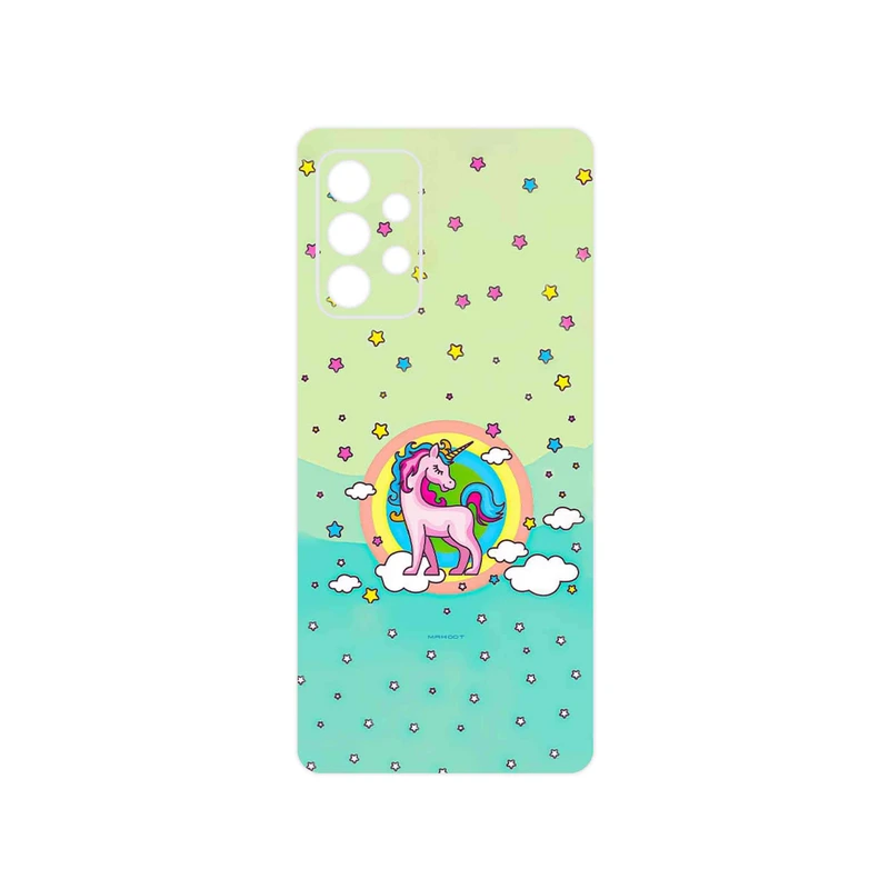 برچسب پوششی ماهوت مدل Rainbow unicorn adventure مناسب برای گوشی موبایل سامسونگ Galaxy A52s 5G