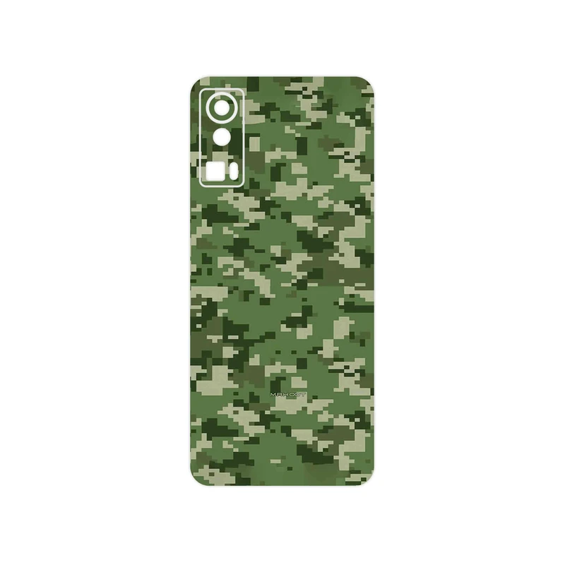برچسب پوششی ماهوت مدل Army_Green_Pixel مناسب برای گوشی موبایل جی پلاس X20