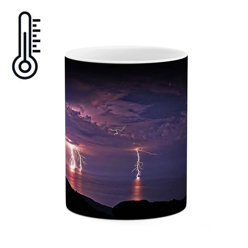 ماگ حرارتی کاکتی مدل رعد و برق کد  mgh12595