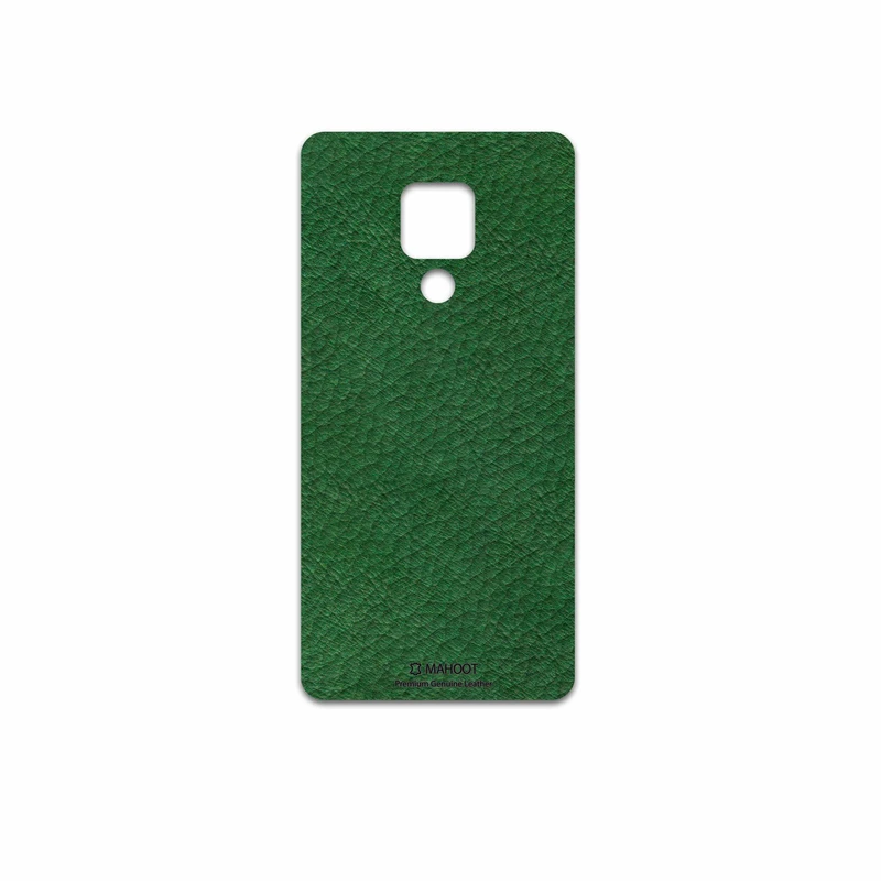 برچسب پوششی ماهوت مدل Green-Leather مناسب برای گوشی موبایل هوآوی Mate 20 X
