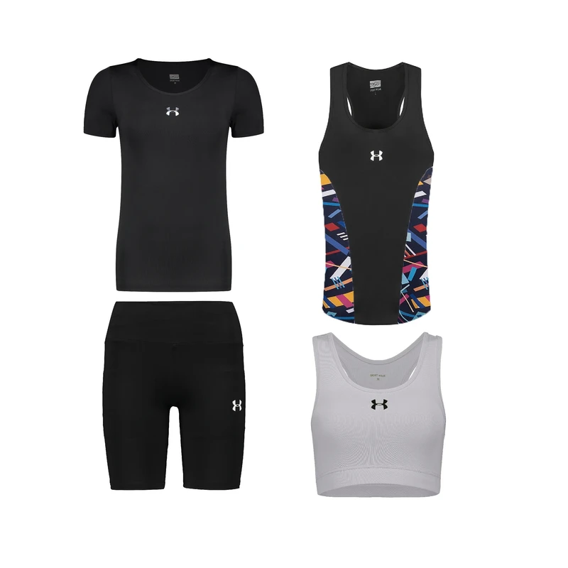 ست چهار تکه لباس ورزشی زنانه مدل 1801-8101-7101-69