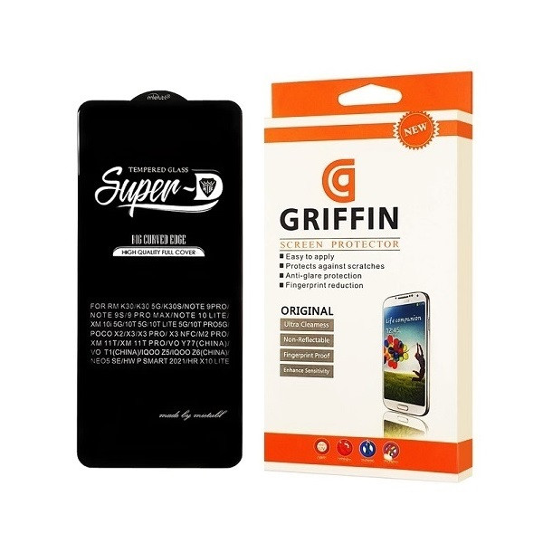 محافظ صفحه نمایش گریفین مدل Super D مناسب برای گوشی موبایل سامسونگ Galaxy A54