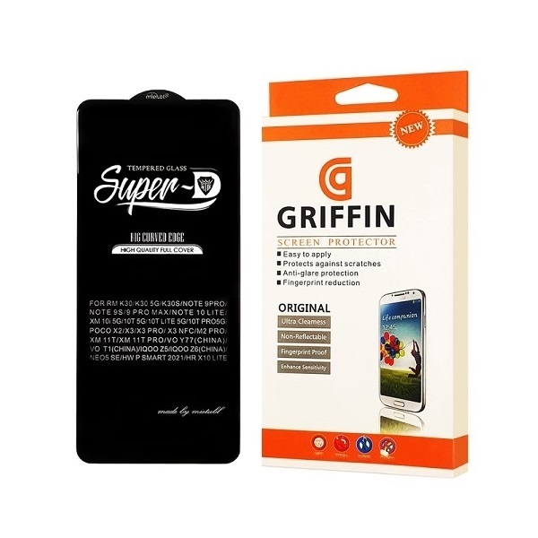 محافظ صفحه نمایش گریفین مدل Super D مناسب برای گوشی موبایل سامسونگ Galaxy A34