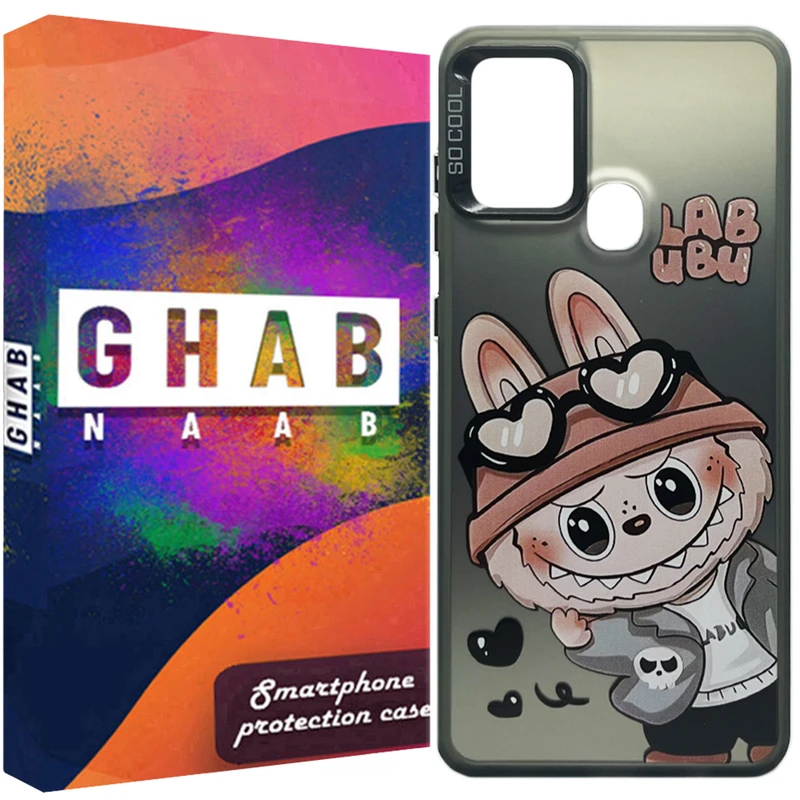 کاور قاب ناب مدل Socool طرح Labubu 02 مناسب برای گوشی موبایل سامسونگ Galaxy A21s