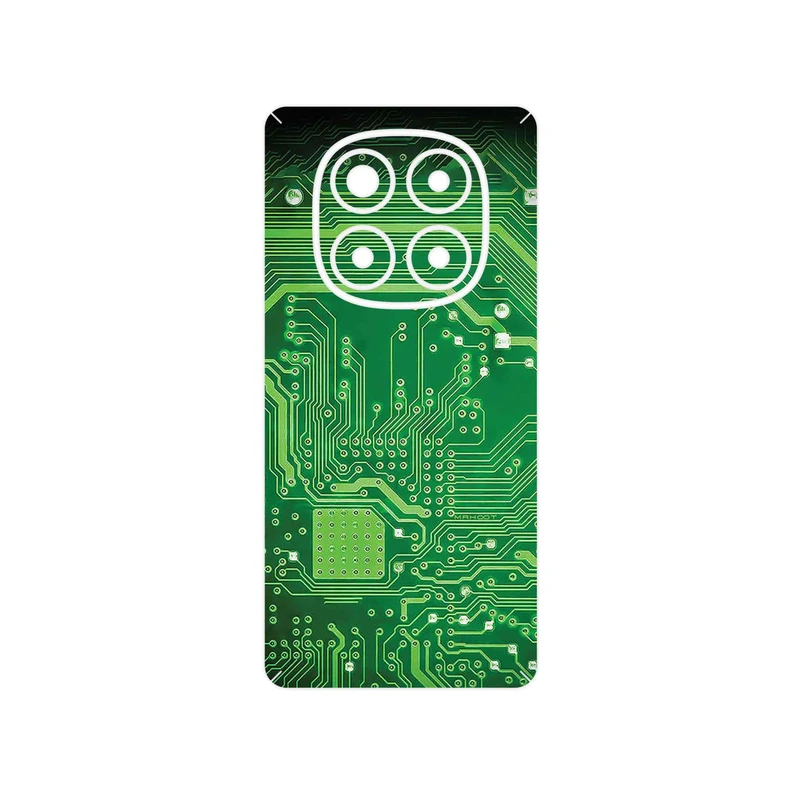 برچسب پوششی ماهوت مدل Green_Printed_Circuit_Board مناسب برای گوشی موبایل شیائومی Redmi Note 14 Pro 4G