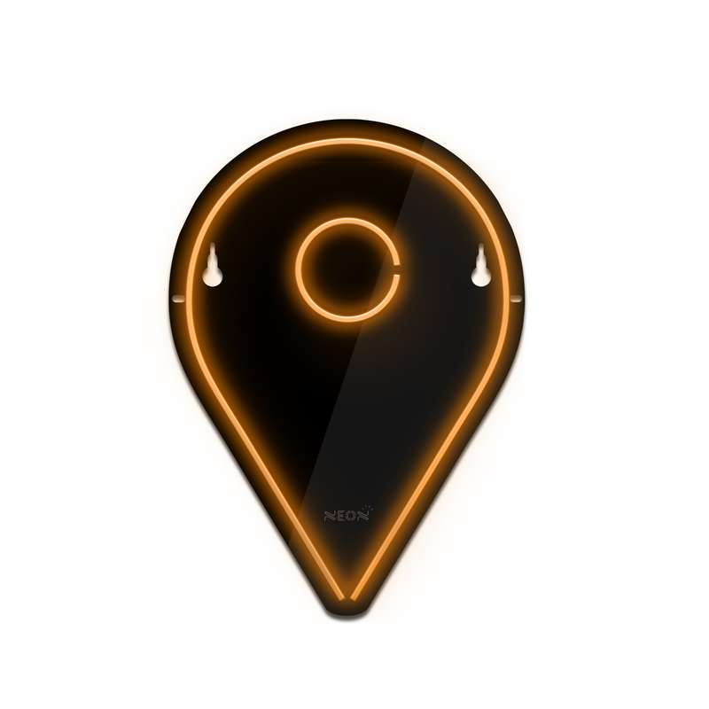 چراغ دیواری نئون دیزاین طرح Location-BL_ORG