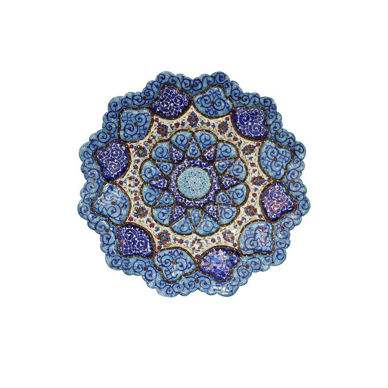 بشقاب میناکاری کد 20p3w198