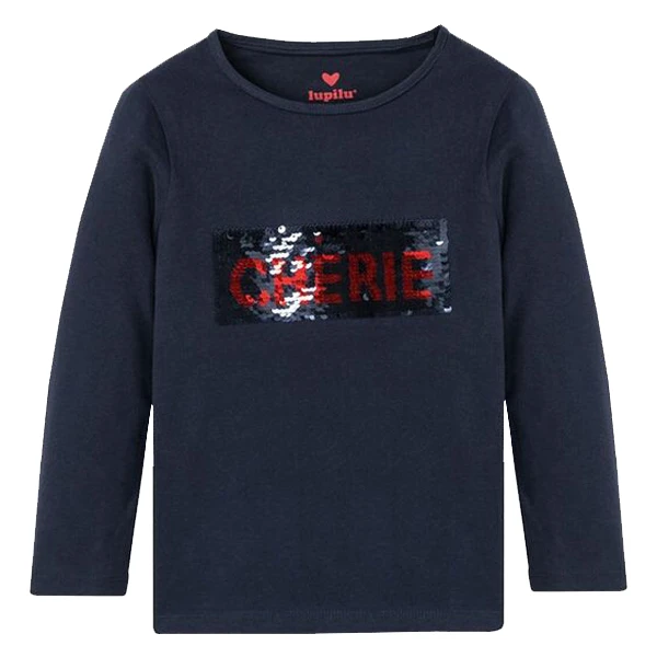 تی شرت آستین بلند دخترانه لوپیلو مدل IAN-323683