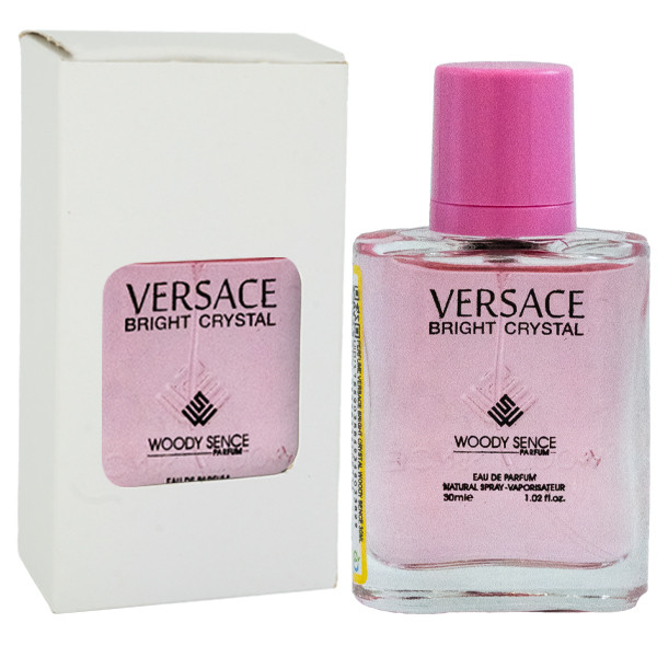 عطر جیبی زنانه وودی سنس مدل VERSACE BRIGHT CRYSTAL با رایحه خنک حجم 30 میلی لیتر