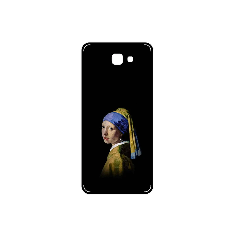 برچسب پوششی ماهوت مدل Girl with a Pearl Earring of Vermeer مناسب برای گوشی موبایل سامسونگ Galaxy J5 Prime