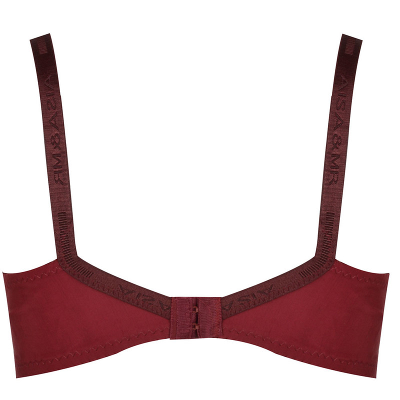 سوتین زنانه پرجامدا مدل 125013218 سوزنی رنگ زرشکی