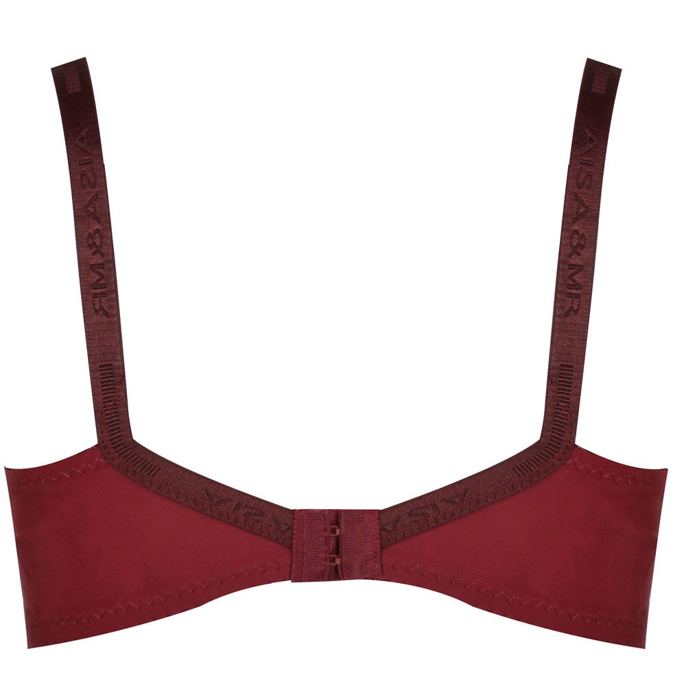 سوتین زنانه پرجامدا مدل 125013218 سوزنی رنگ زرشکی -  - 2