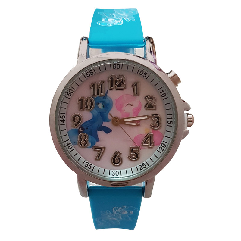 ساعت مچی عقربه ای دخترانه طرح پونی مدل ch2 ساعت مچی عقربه ای دخترانه طرح پونی مدل ch2