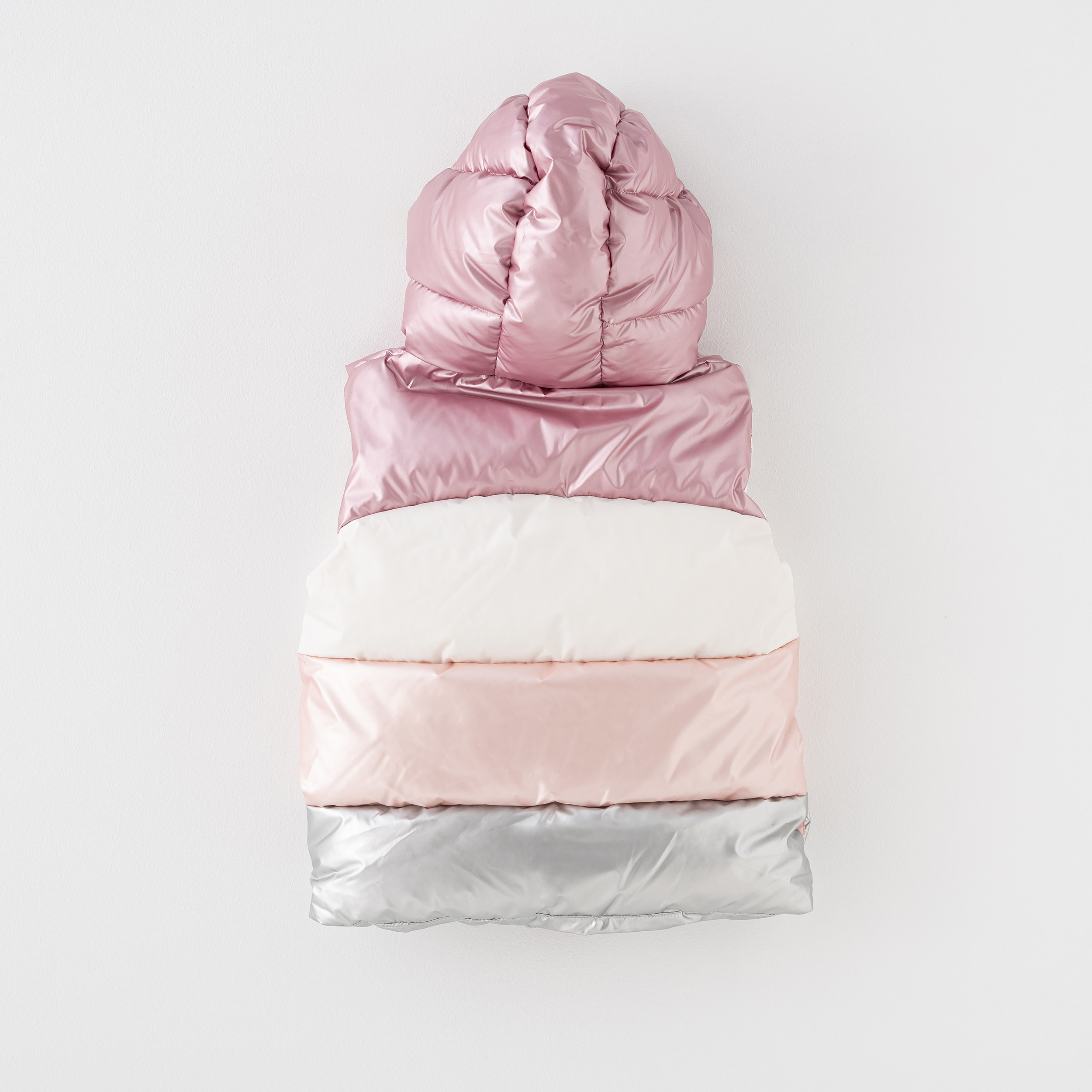 کاپشن نوزادی دخترانه ایندیگو مدل 22149 رنگ صورتی