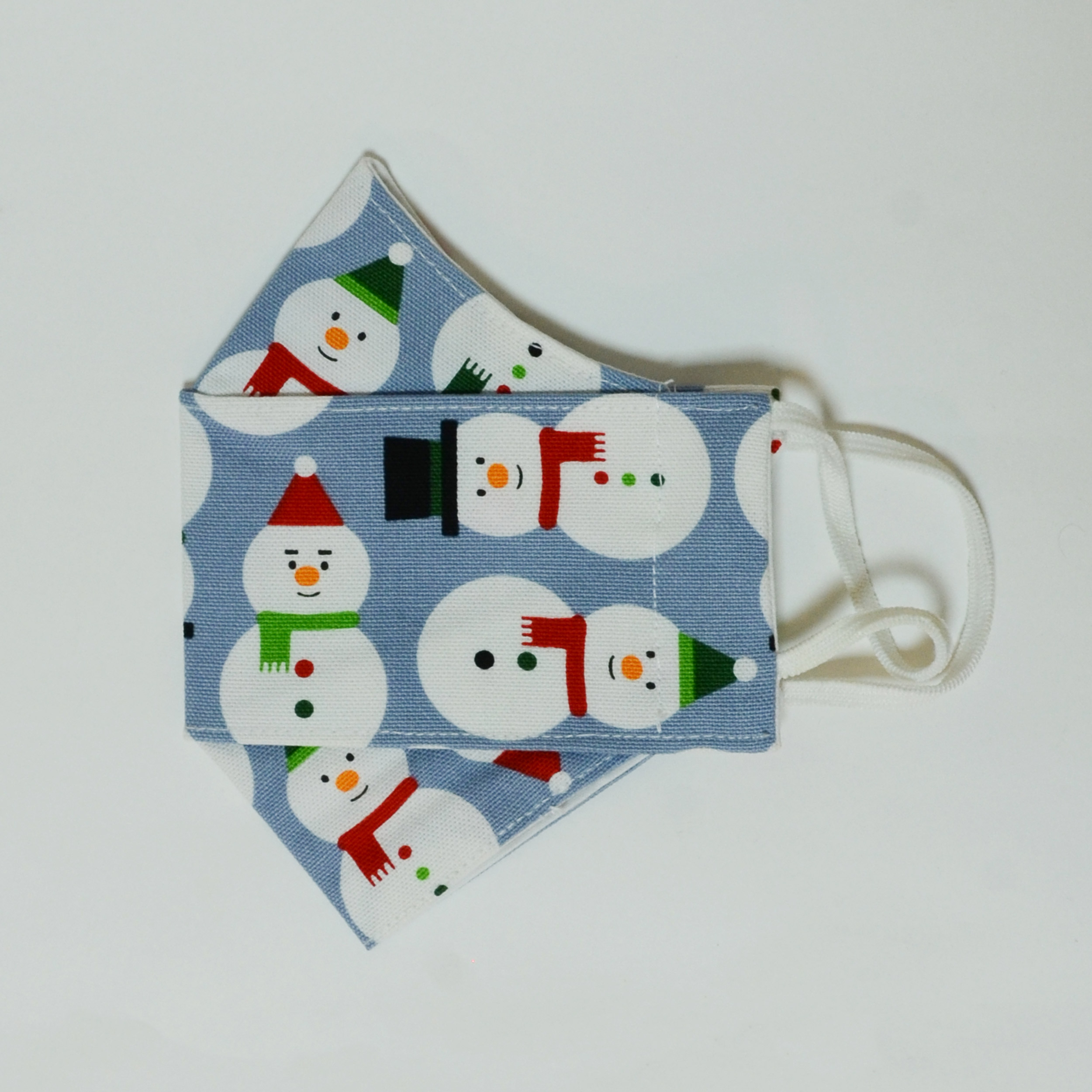 ماسک تزیینی طرح آدم برفی