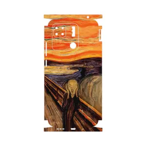 MAHOOT The Scream of Munch-FullSkin Cover Sticker for Xiaomi Redmi 10A